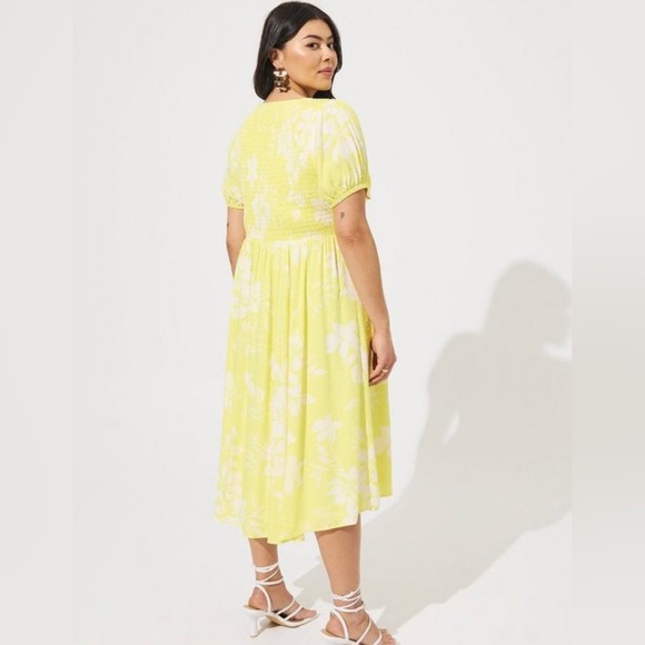 NWT Torrid Midi Dress - Picture 3 of 5